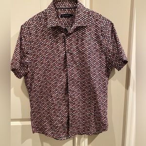 Mens floral button up